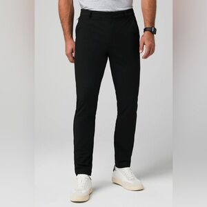Fabletics The Don trouser men’s size 36x32 performance pants slim fit black